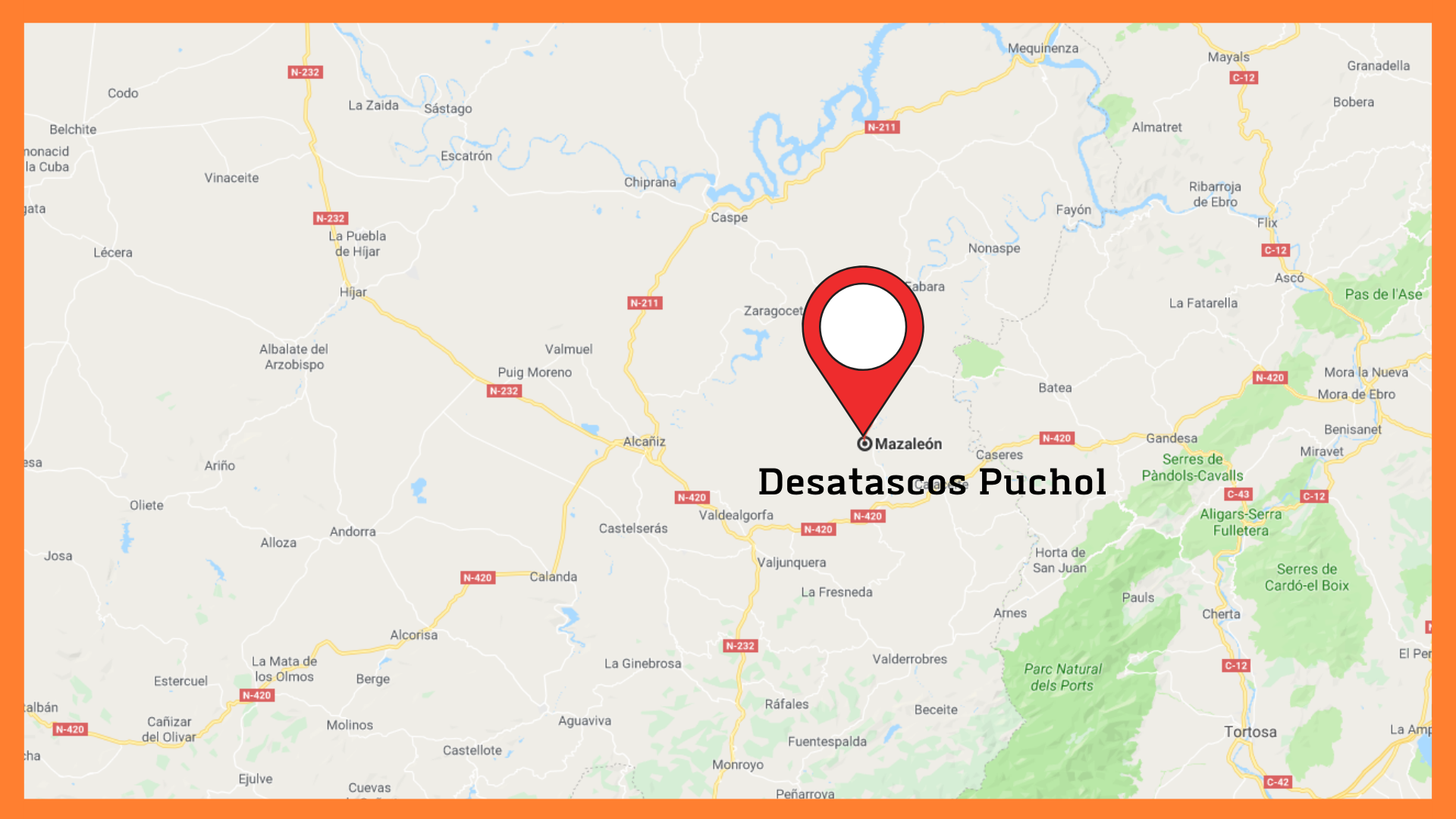 Donde está Desatascos Puchol